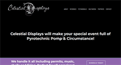 Desktop Screenshot of celestialdisplays.com